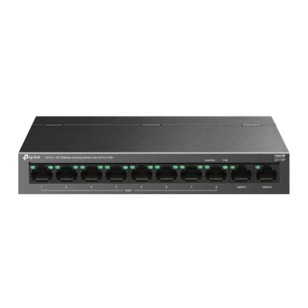 10 port 10 100mbps desktop switch