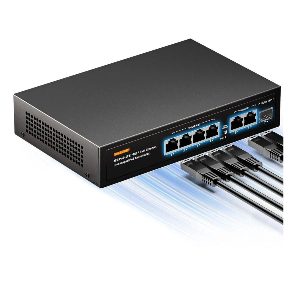 10 port gigabit poe switch