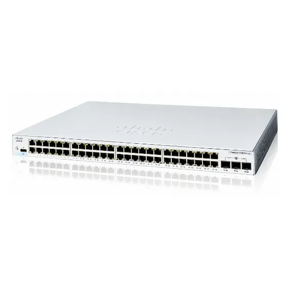 Cisco Catalyst 1200 48-Port Gigabit Smart Managed Switch with 4 × 1G Uplinks