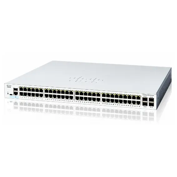 Cisco Catalyst 1200 48-Port Gigabit Smart Managed Switch with 4 × 10G Uplinks