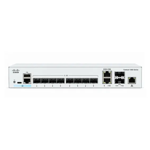 Cisco Catalyst 1300 12-Port 10G SFP+ Managed Switch