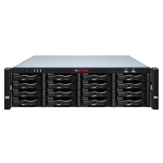 CP PLUS 128-Channel 4K AI Network Video Recorder