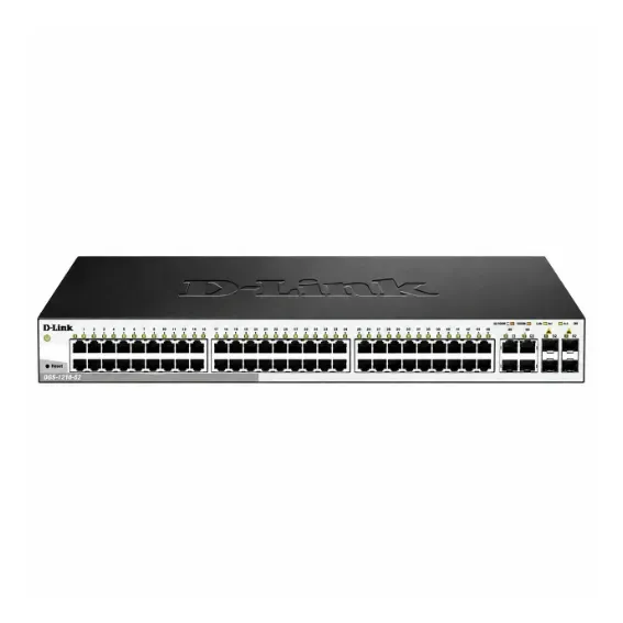 D-Link 48-Port Gigabit Smart Managed Switch with 4 × SFP Uplink Ports