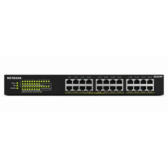 NETGEAR 24-Port Gigabit Ethernet Unmanaged PoE+ Switch