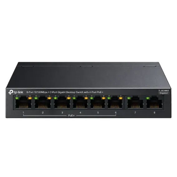 TP-Link 6-Port Fast Ethernet PoE Switch