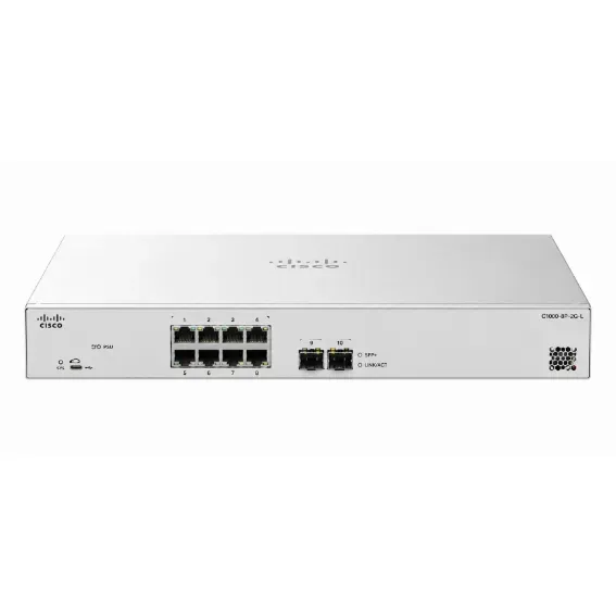 Lysora 8-Port Multi-Gig Layer 2 Managed PoE Switch