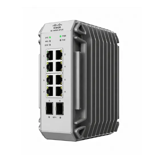Lysora Industrial Layer 2 Managed PoE Switch (2 SFP Ports / 8 PoE Ports)