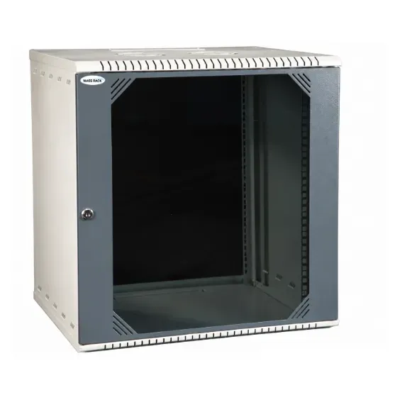 MAS 12U Wall Mount Network Rack (550 × 450 × 635 mm)