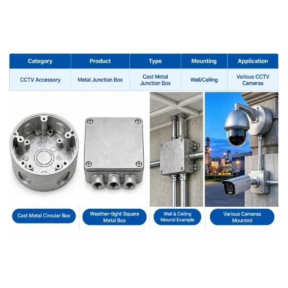 Metal Back Box – Wall/Ceiling