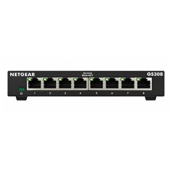 NETGEAR 8-Port Gigabit Ethernet Unmanaged Switch
