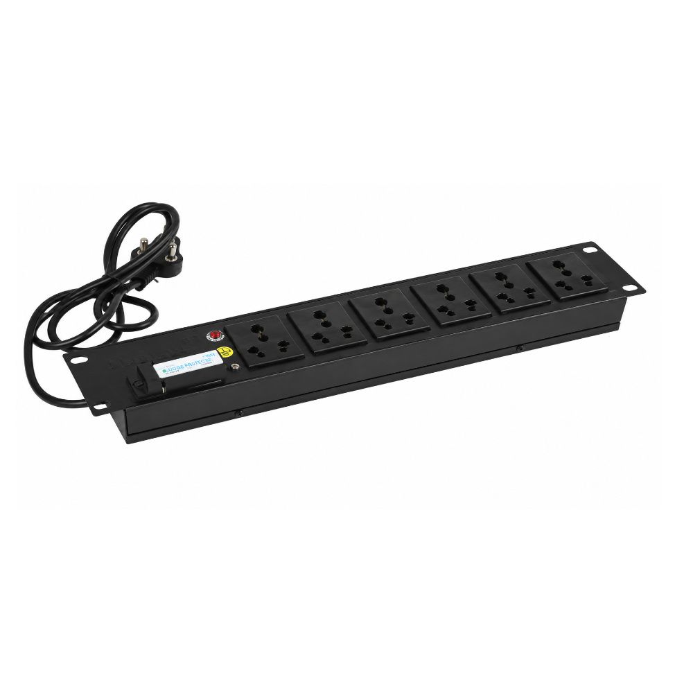 pdu power distribution unit 6 socket