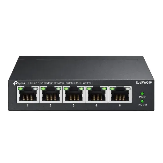 TP-Link 5-Port Fast Ethernet PoE Switch