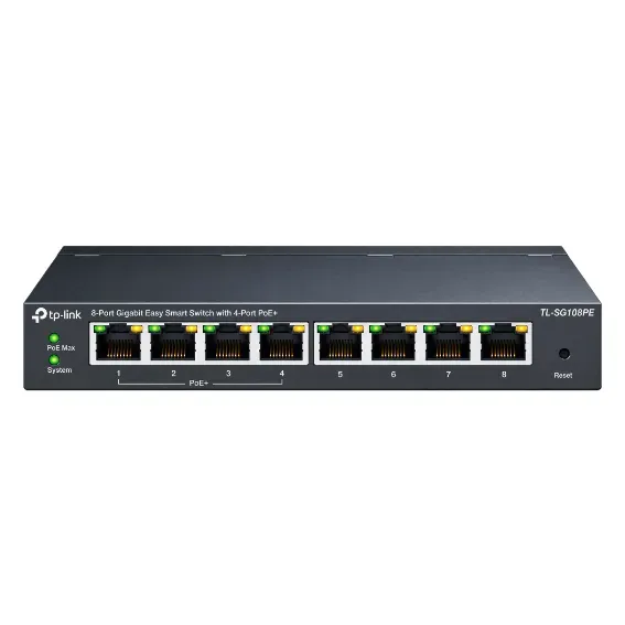 TP-Link 8-Port Gigabit Easy Smart PoE Switch