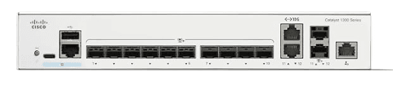 Cisco Catalyst 1300 12-Port 10G SFP+ Managed Switch