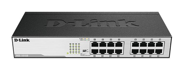 D-Link 16-Port Gigabit Ethernet Unmanaged Switch