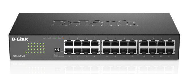D-Link 24-Port Gigabit Ethernet Unmanaged Switch