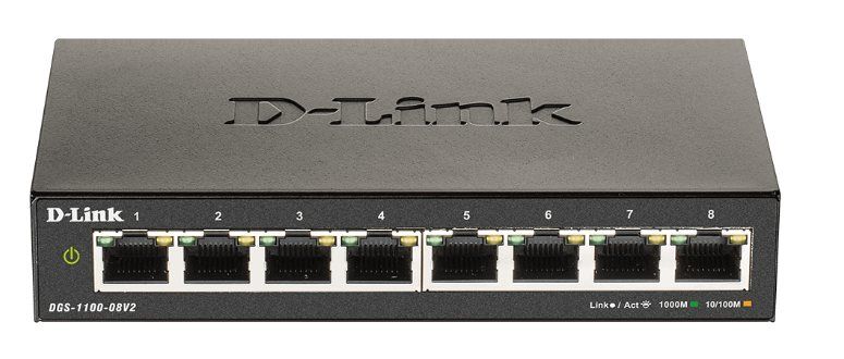 D-Link 8-Port Gigabit Smart Managed Switch