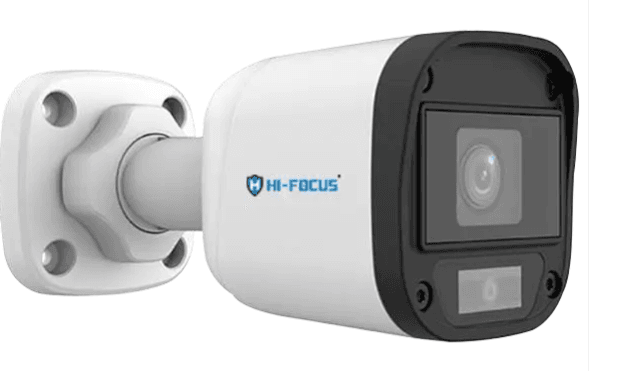HiFocus 5MP Built-in Mic LED Bullet Camera