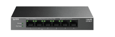 TP-Link 6-Port Fast Ethernet PoE Switch