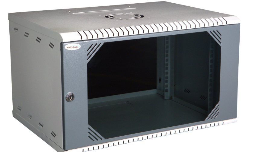 MAS 6U Wall Mount Network Rack (550 × 450 × 370 mm)
