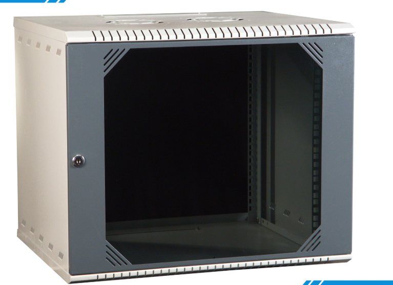 MAS 9U Wall Mount Network Rack (550 × 450 × 500 mm)