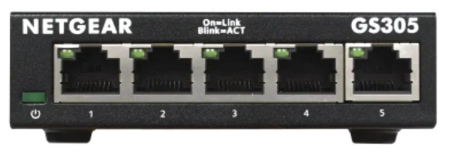 NETGEAR 5-Port Gigabit Ethernet Unmanaged Switch
