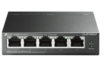 TP-Link 5-Port Fast Ethernet PoE Switch