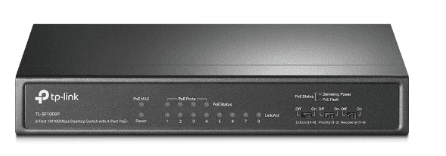 TP-Link 8-Port Fast Ethernet PoE Switch